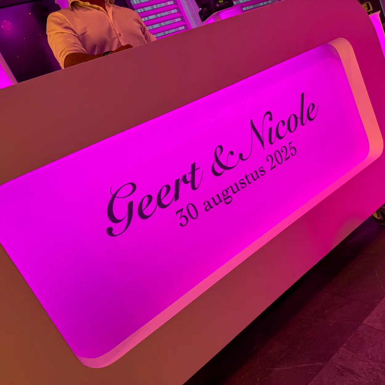 DJ Booth Personalisatie